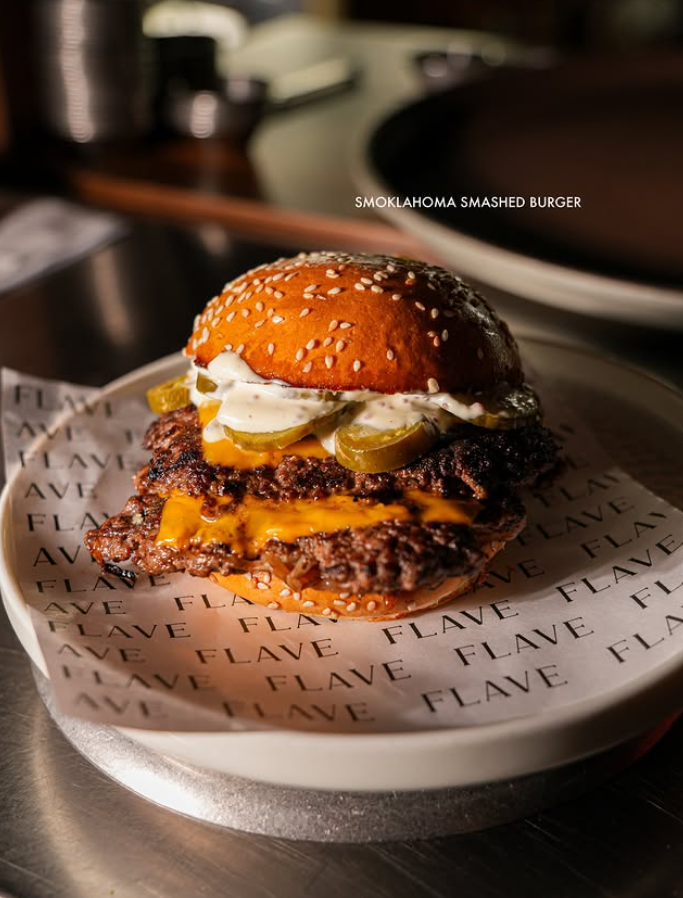 Smoklahoma Smashed Burger